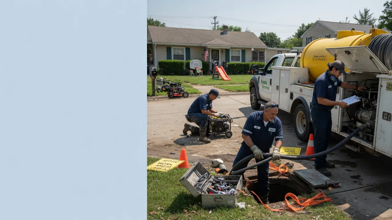 Septic Tank Pumping in Olympia Fields, IL near me